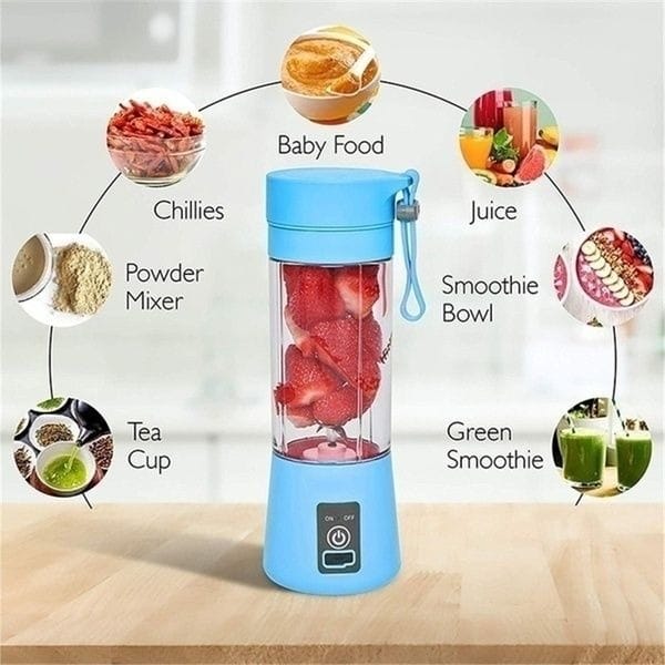 Mini Portable Blender Electric Fruit Juicer Mixers Extractors Multifunction Juice Maker Machine Blender Smoothies Mixer